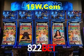 Variedade de jogos na 822Bet